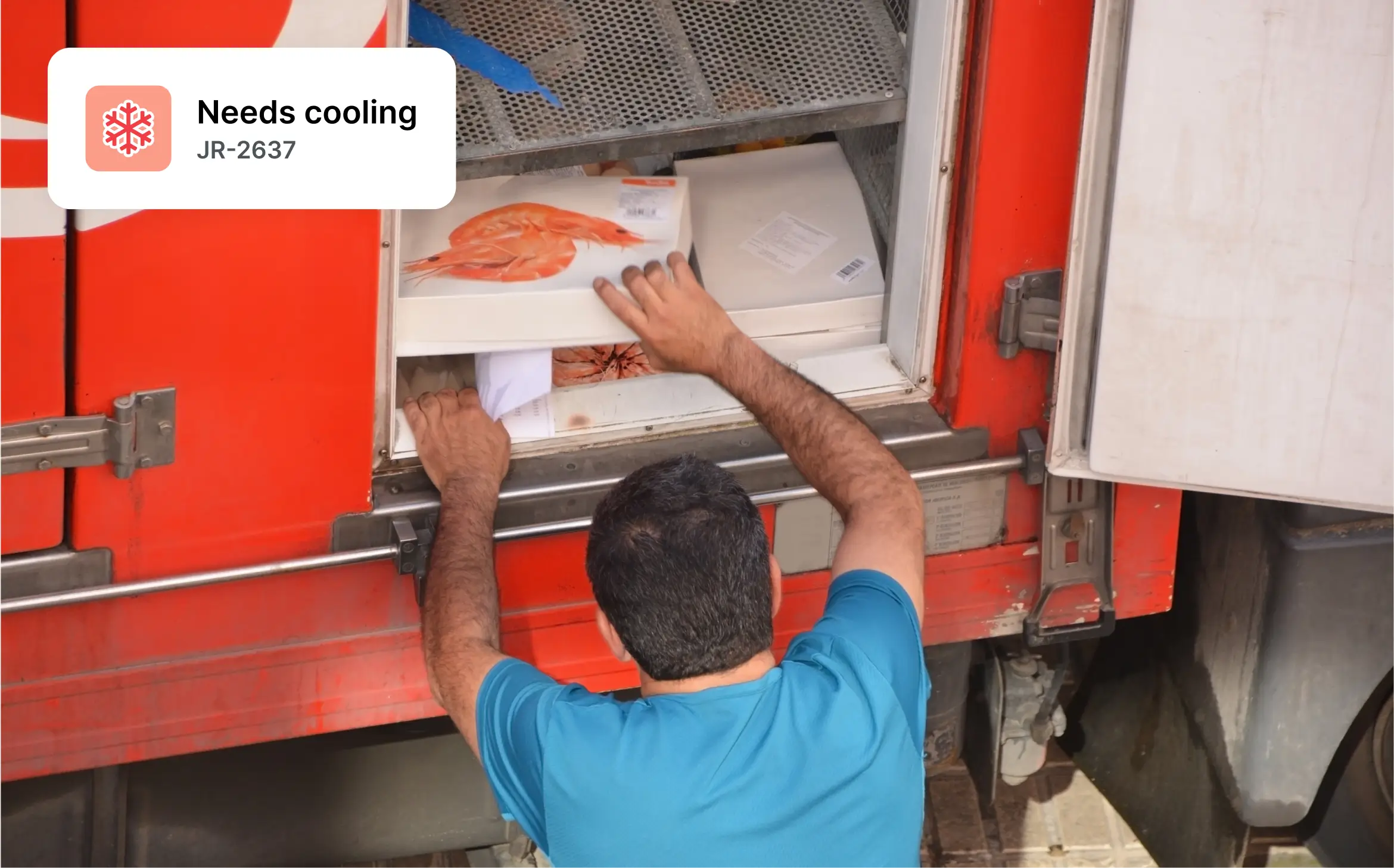Cargo cooling procedure
