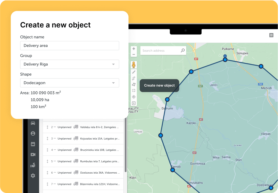 Set Geofences