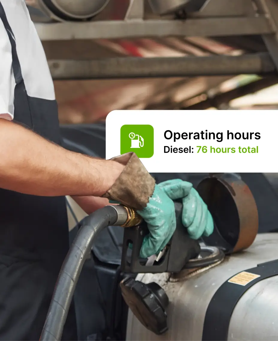 Track fuel use and understand cooling costs