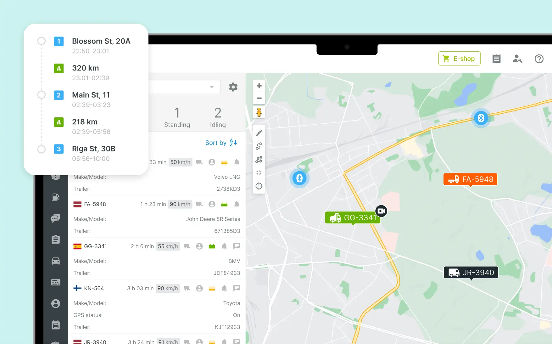 Telematica solutions for Waste Management Fleet Monitoring