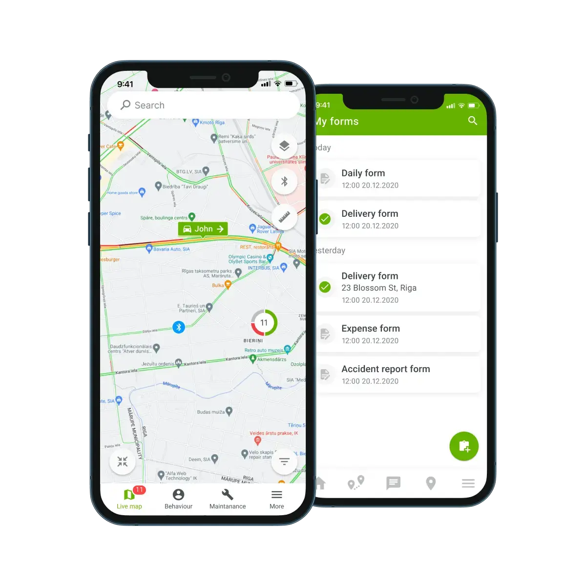 All data on the go with our mobile apps