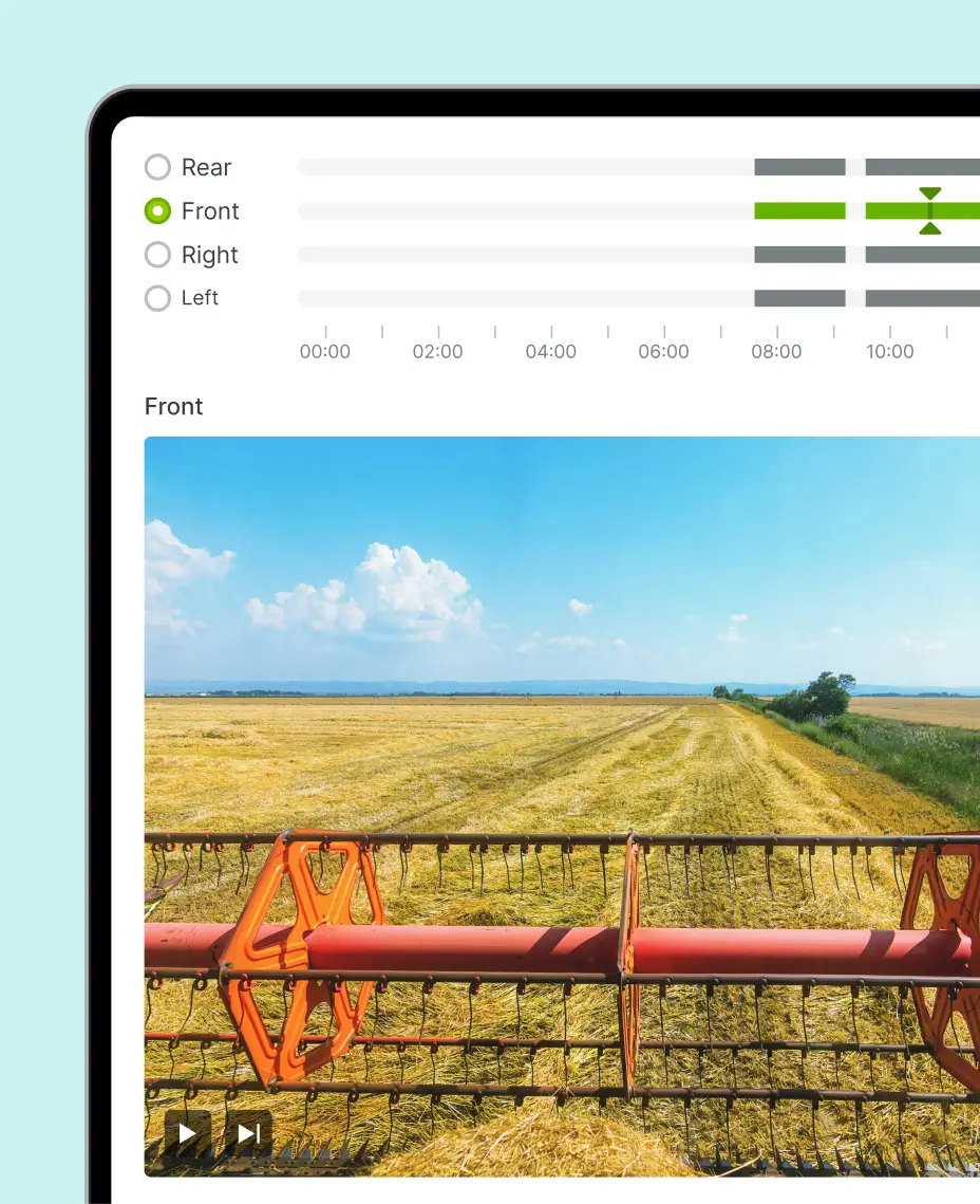 Camera Solutions for Farm Fleets