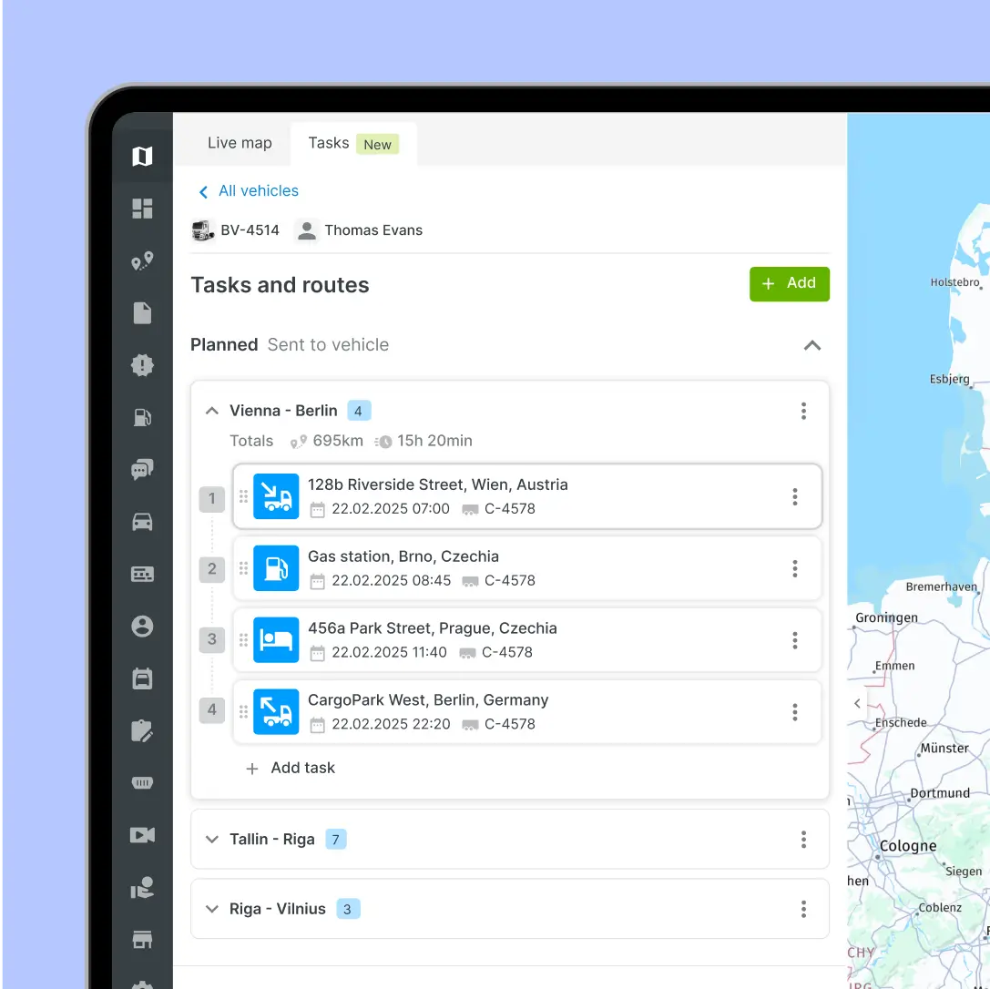 Telematica environment: platform and apps